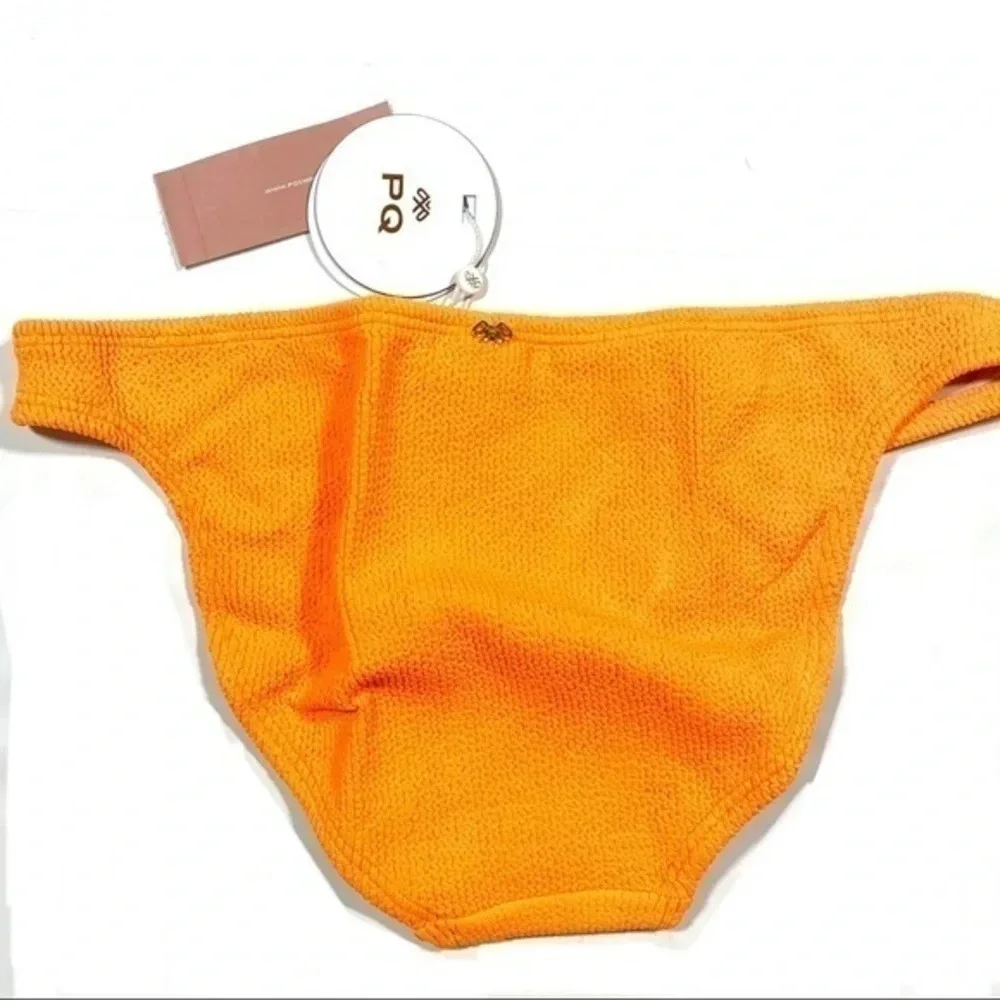 LAST ONE! New Pilyq PQ Swim Papaya Reef Full Bikini Bottom